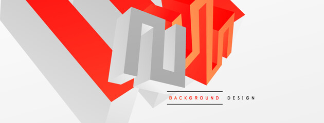 Abstract line background. Trendy techno business template for wallpaper, banner, background or landing