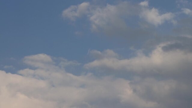 clouds in the sky, Timelapse