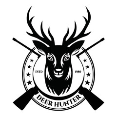 Deer Hunter Logo Design
