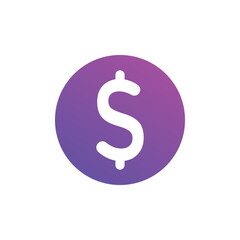 Discount campaign icons Vector illustration. Discount campaign sign symbol for e commerce and website gradient 