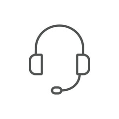 Headphones earphones icon