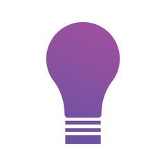 Creative idea icon vector illustrations. for SEO and websites. Light bulb, Solution, lamp icon