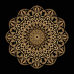 Creative luxury mandala background