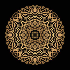 Creative luxury mandala background