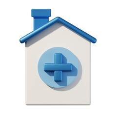 3d health care office icon
