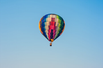 balloon with beautiful sky.