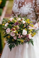 wedding bouquet of flowers