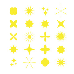 별, 반짝임 아이콘