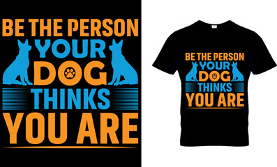 Dog lover vector and graphics t-shirt design. 
Perfect for print items and bags, posters, and cards. it is isolated on black background.