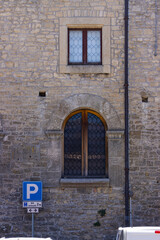 Tipical windows of the Republic of San Marino