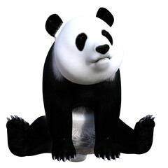 panda 3d illustration 