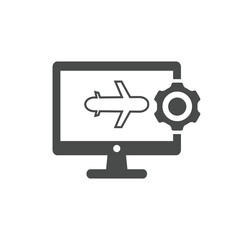 Fototapeta premium landing page optimization icons. Used for SEO or websites
