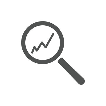 market research icon vector illustration. Market Analysis icon. Used for SEO or websites