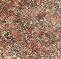 Granite decorative stone for floor and wall. Red marble texture, natural abstract background.