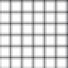 Black White Grey Cute Line Stripe Striped Tartan Plaid Checkered Scott Gingham Cartoon Vector Seamless Pattern Print Background