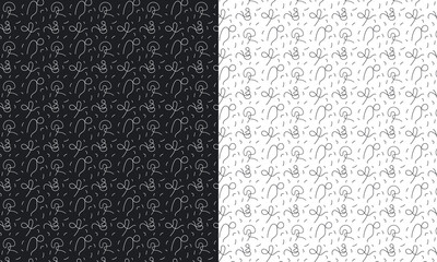 Seamless pattern background. Modern, unique, simple, abstract pattern design vector illustration.