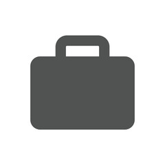 portfolio icons. Bag or baggage icon. Concept for web design glyph