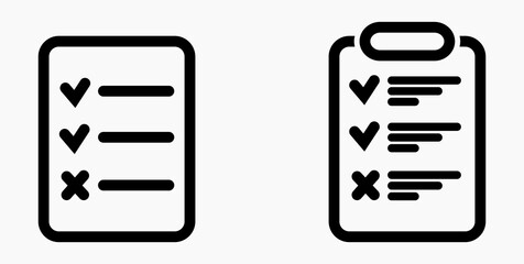 Fototapeta premium Icon list or roster, schedule, register. Label catalog or scrol. Bil or calendar. Docket. Nomenclature, beadroll, sked. Vector icon.