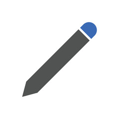 Pen, pencil icons. Drawing tools icon