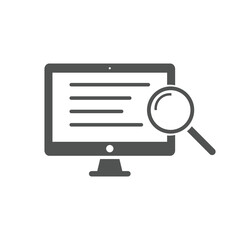 search result icons Vector illustration.search result icon symbol for SEO, Website and mobile apps