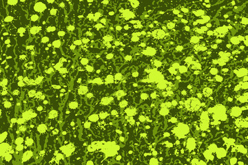 カモフラージュ柄のような、泥ハネカラーの迷彩模様