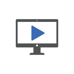 video marketing icon vector illustrations. Used for SEO or websites