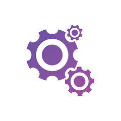 technical support icon Vector illustration. Tech support for SEO, Website and mobile apps gradient
