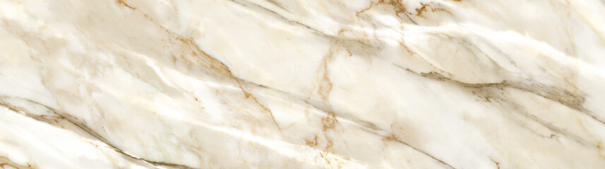 Naklejka na ściany i meble High resolution white Carrara marble stone texture, Abstract white marble background with brown and gray.