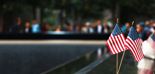 Ground Zero 911 Memorial - obrazy, fototapety, plakaty