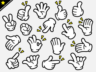 hand-gesture-icon-set