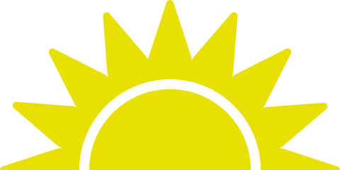 sunrise design illustrated isolated on transparent illustration 