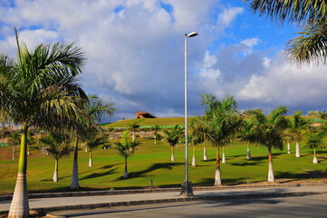 golf course in the Canary Islands,