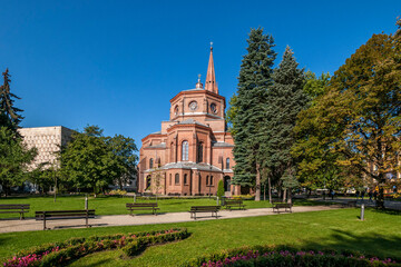 Church Apostles Peter and Paul. Bydgoszcz, Kuyavian-Pomeranian Voivodeship, Poland.