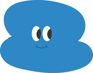 Obraz premium Cute cartoon hand drawn illustration.