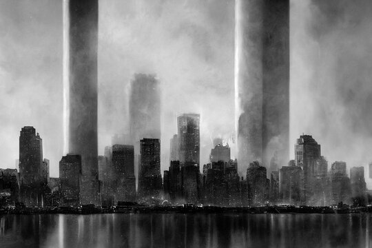 911 Patriot Day USA Background, Never Forget World Trade Centre Digital art wallpaper