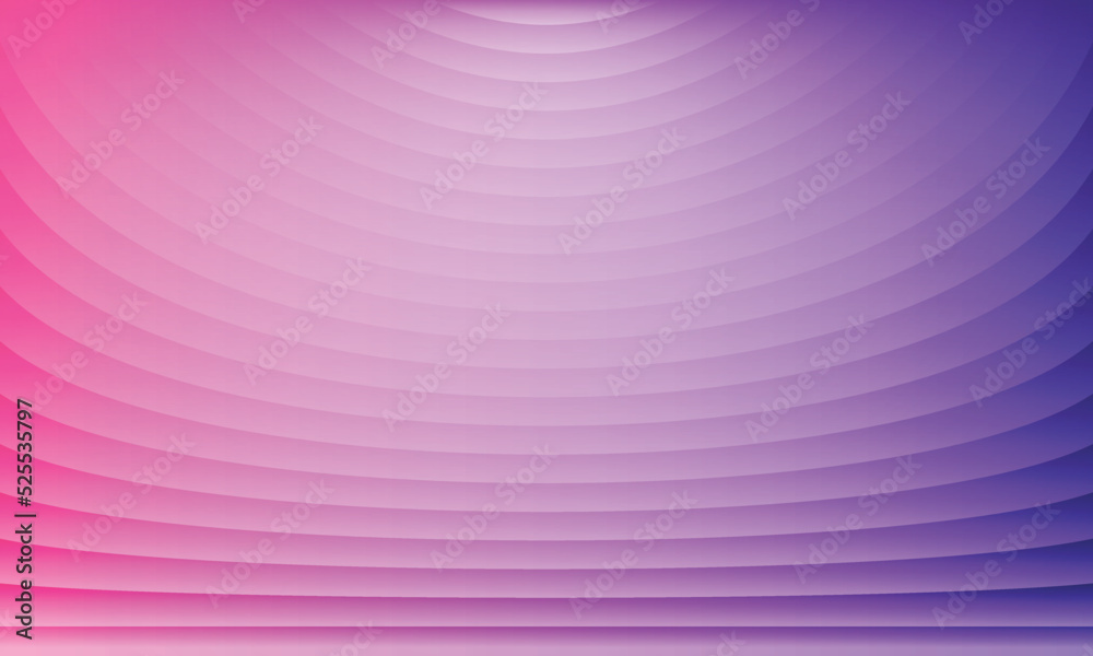 Poster Abstract purple, blue and pink background with linear gradient. Landing web page template.