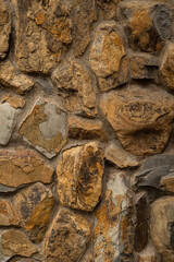 Kamienne tło, żółto szara tekstura, skały. © insomniafoto