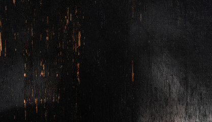 Fototapeta Drewniane tło z desek, ciemne drewno, naturalna tekstura starego drzewa. obraz