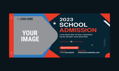 Social media cover and web banner template