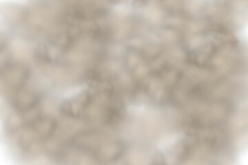 A cloud of brown dust and sand with particles of flying dry sand and dirt.Trace on a dusty road or highway from a car.Clubs of dark smoke.Realistic illustration on a transparent background.