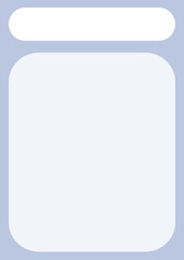 cute blank paper templates planner, journal, reminder, notes, checklist, memo, writing pad, notepad