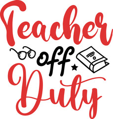 Teacher svg design cut files