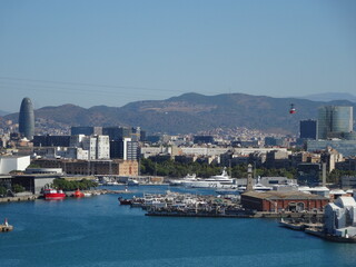 Naklejka premium Barcelona, Cataluña, España