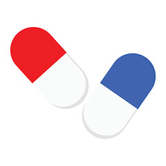 capsule icon vector illustration, good for health theme