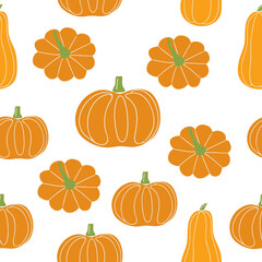 Autumn seamless pattern.