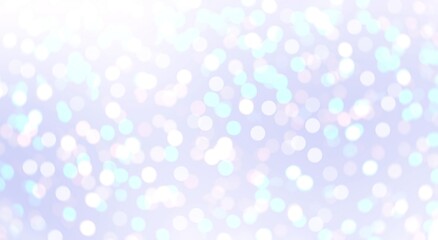 Bokeh bright light blue blur backdrop for Christmas design.