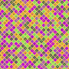 Color Rhombus tile tessellation pattern illustration