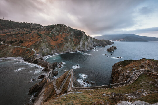 Landscape of the island of San Juan de Gaztelugatxe
