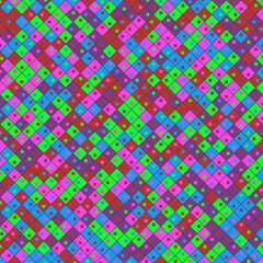 Color Rhombus tile tessellation pattern illustration