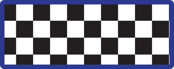 Fototapeta premium aesthetic checkerboard, checkers banner decoration